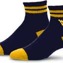 For Bare Feet NCAA Unisex Kids Cozy Two Stripe Ncaa Youth