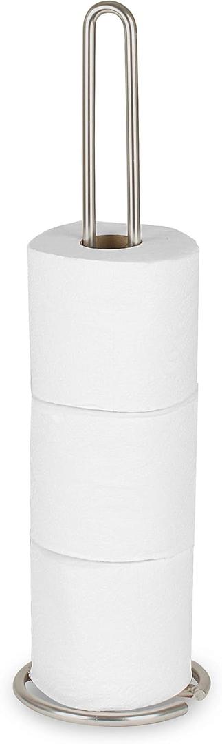 Spectrum Diversified Euro Toilet Tissue Reserve, Toilet Paper Holder, Toilet Roll Holder, Satin Nickel
