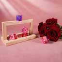 3 x 24 Pack Premium Valentine's Day Mini Cubes Set with Cards & Bags, 3x3x3 Puzzle Cubes (1.18 Inch) Heart-Themed Classroom Exchange Gifts, Valentines Gift, Bulk Party Favors, Goodie Bag Stuffers for Kids