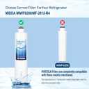 MIWF8200 Water Filter, Compatible with Midea MIWF8200/MF-2812-R4 Water Filter, Midea MRF29D3AST, MRF29D6AST, MRF29D9BST Refrigerator Models (1 Pack)