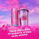 Alani Nu PINK SLUSH, Sugar Free, Low Calorie Energy Drinks, 200mg Caffeine, Biotin, B Vitamins, Zero Sugar, 10 Calories, 12 Fl Oz Cans, 12 Pack (EXP 05/01/27)