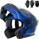 Modular Flip up Motorcycle Helmets for Men Women, DOT Approved