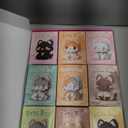 QISHOUTING 9 Packs Mini Cats Building Blocks, 9 Styles Small Cute Cat Building Set,Miniature Cat Figurine Toys for Adults Women,Birthday Party Favors Stocking Stuffers