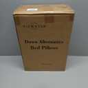 viewstar Bed Pillows Queen Size Set of 2, Hotel Collection, Down Alternative Soft Pillow for Back, Stomach or Side Sleepers, White