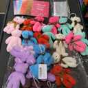 JOYIN 28 Packs Valentine's Day Gift Cards with Mini Bears Plush Toy Party Favors, Mini Stuffed Plush Toys for Valentines Day Gifts, Kids Classroom School Exchange Prize