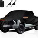 Truck Cover Fit Toyota Tundra(2000-2025)Double/Crew Cab with 6.2-6.5" bed and Toyota Tundra(2007-2025)CrewMax with 5.5" bed Waterproof Truck Car Cover Outdoor Indoor Sun UV Rain Snow Wind Protection