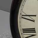 Round Classic Wall Clock Silent Non Ticking 16 Inch Extra Large Quality Quartz Vintage Clock, Rome Retro Decorate Clock Battery Operated, Easy to Read for Home Kitchen Living/Restaurant