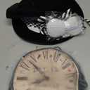 Kyson Fancy White Rabbit Costume Accessories Set 5Pcs Bunny Ear Top Hat,Bow Tie,Nose,Glasses,Clock Bag for Halloween Easter