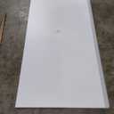 Nexel Safety Edge Plastic Bench Top, 60" W x 30" D x 1" Thick