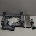 Mini Fridge Stand With 6 Strong Feet Universal Washer and Dryer Pedestals 16.5"-26.7" Adjustable Appliance for Fridge Stand,Washing Machine Stand, Dryer Stand, Laundry Pedestal (GRAY) (GREY)