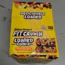 FITCRUNCH Full Size Protein Bars, 6-Layer Baked Bar, 6g of Sugar, Gluten Free & Soft Cake Core (12 Bars, Peanut Butter) BB Date 07/02/2026