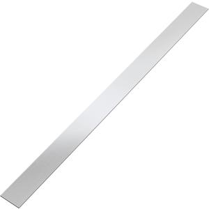 304 Brushed Stainless Steel Finishing Sheet Metal Gap Filler Trim Strip Metal Trim for Home Kitchen Tools (Silver,2 x 30 Inch)