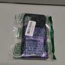 Vofolen for Galaxy S22 Plus Case Wallet Credit Card Holder 4-Card Slot Hidden Back Pocket Dual Layer Hybrid Rugged Rubber Bumper Protective Hard Shell Cover for Samsung Galaxy S22 Plus 5G 6.6" Purple