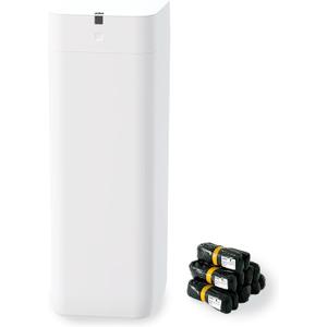 Airdeer L2 Automatic Trash Can, 8 Gallon Self Sealing and Self-Changing Smart Trash Can, Motion Sensor, Touchless Garbage can with lid for Kitchen Office, 6 Refill Bag Rings(White)