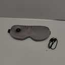 Cordless Heated Eye Mask for Dry Eyes, Electric Warm Compress for Fast Eye Relief, Rechargeable USB Heat Therapy Mask for Sleep, Blepharitis & Stye Treatment (Dark Grey)