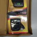 Mudder LED Clip on Cap Lights USB Rechargeable Cap Flashlight Clip Waterproof Ultra Bright Hat Flashlight Headlamp for Fishing Camping Hand Work (Black)