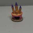 Fish Tank Decorations Pink Castle Aquarium Decorations Resin Fish Cave Hideouts Large Aquarium Decor,Vintage Castle Fish Tank Accessories for Betta Fish Freshwater and Saltwater Fishtanks