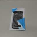 NITITOP Compatible with iPhone 13 Mini Case Cute Cherry Bow Ribbon Pattern for Girls Women Soft TPU Durable Full Camera Lens Shockproof Protective Cover - Black