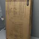 Baby Bassinet Bedside Sleeper,3-in-1 Rocking Bassinet for Baby with 6-Level Height Adjustable, 4 Wheels & Breathable Mesh Walls, Portable Bedside Crib with Mattress for Newborn (Dark Grey)