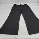 GORGLITTER Women's Low Rise Trousers Dress Pants Dressy Low Waisted Wide Leg Straight Business Casual Work Slacks Pants (Black, XS)