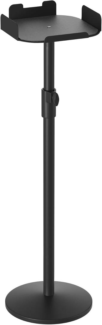 Speaker Stand for Encore Series - Adjustable Height (21.6" to 35.2") - Ergonomic Studio Monitor Stand, Heavy Duty Base, Anti-Vibration, Compatible with Encore (Black)