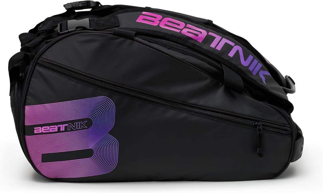 BEATNIK Pickleball Bag Pro Tour  Premium Pickleball Duffel Bag with Large Capacity, Ventilated Shoe Compartment, Durable & Water-Resistant for Travel and Tournaments