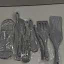 Tongjude Silicone Spurtle Set, Silicone Spatula Set, Heat Resistant Cooking Utensil for Nonstick Cookware, ServingBaking, Whisking, Smashing, Scooping, Spreading, 8 Piece