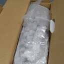 Westinghouse Electric Throw Blanket, Faux Fur Heated Blanket with 6 Heating Levels & 2-10 Hours Auto Off, Soft Cozy Sherpa Heated Blanket Washable Blanket (50" x 60" Throw Size, Light Grey)