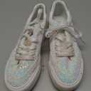 Women's Size 7 Sparkly Shoes With 2" Lift