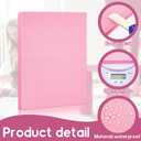 Frienda 12 Pcs Foam Board Bulk XPS Foam Sheet Panel for DIY Crafts Sculpture Modeling Floral Arrangements School Home Office Art (12" X 12" X 1/2",Pink)