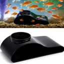 AceOrbit 1 Pcs Aquarium Underground Tunnel Cave with Natural Curve Hole, Fish Tank Decoration Hideout for Viewing Fish, Under Tunnel for Corydora Catfish, Kuhli Loach, Pleco and Shrimps