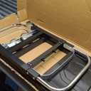 3-in-1 Aluminum Hand Truck Dolly, 660 lbs Heavy Duty Folding Trolley with Universal Wheels, Collapsible Platform Truck with Tie Down Straps for Warehouse, Supermarket, Office