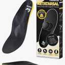 Metatarsalgia Insoles for Ball of Foot Pain,Morton's Neuroma,Arch Supports Insoles,Orthotic Insoles,Men Women Shoe Insert for Metatarsal,Foot Pain Relief Men's 10-10.5
