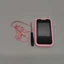 Kids Phone for Girls Toys, Gifts for 3 4 5 6 7 8 9 Year Old Girls Boys Christmas Birthday Kids Toys, Touchscreen Toddler Learning Cell Toy Phone with Dual Camera, Game, Music Player, 8GB Card Pink