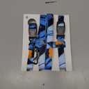 Halypet Cat Harness and Leash Set, Escape Proof [3 in 1 Adjustable & Lightweight] Cat Harness, Safe Kitten Harness for Cats Comfortable Soft, Easy to Wear, Walking Outdoor Travel, Small (Hawaii Blue)