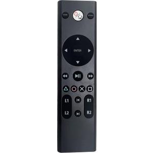 Media Remote Control Replacement for PlayStation 4 (PS4), Compatible with PlayStation 5 (PS5) with Dedicated Buttons