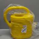 2 Gallon Watering Can, Outdoor Watering Can for Plants, Garden Water Can with Removable Long Spout and Stainless Steel Sprinkler Head, Large Water Can for Greenhouse (Yellow, 2 Gallon)