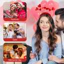 AIUPUOC Sequin Heart Headband Valentine Headbands Heart Head Boppers Hair Accessories Hair Band Holiday Decorations 1Pcs