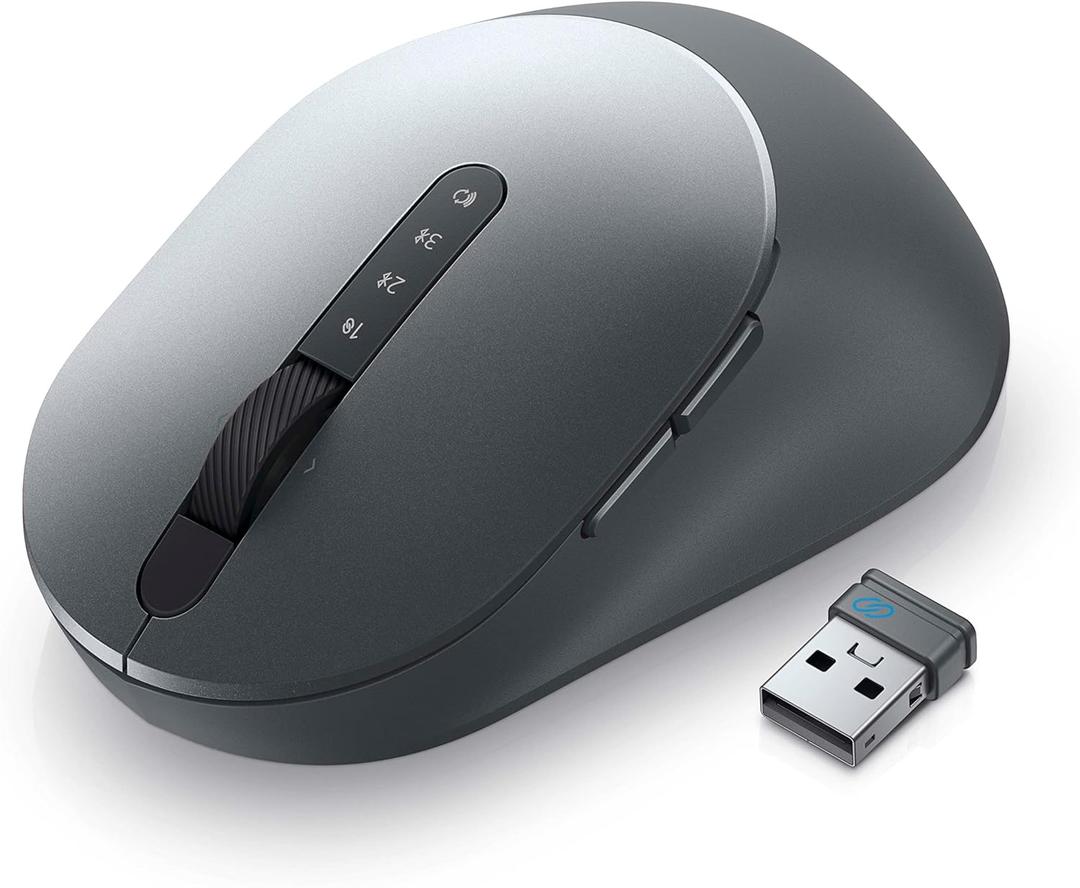 Dell Multi-Device Wireless Mouse - MS5320W, Gray