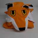 DarkCom Unisex Adult Fox Onesie Halloween Costume One Piece Animal Pajamas Women Men Sleepwear Christmas Pajamas XL