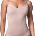 HeyShape Snatched Women's Shapewear Bodysuit Tummy Control Body Shaper - Seamless Sculpting Waist Body Suit (Large, Nude)