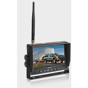 Haloview RV Backup Camera Wireless 720P DVR Rearview Full-Color Night Vision Cam and Monitor System Adapter for Furrion Pre-Wired RV,Truck,Trailer,Truck,Camper,Van,Pickup