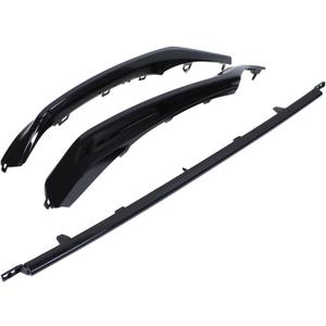 ApplianPar Front Bumper Lower Grille Trim Molding Kit for Toyota Camry SE XSE 2021 2022 Toyota Camry SE XSE 2021 2022 Left Right Middle Side