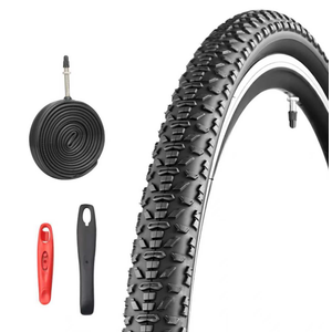 MAKELEN HighPerformance 700x40c Gravel Bike tire Designed for Versatile use on Paved Roads, Gravel Paths, and Light OffRoad Trails (2 Tires&2 Tubes(Black), 700x40c)