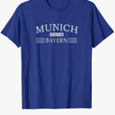 Munich Bayern Deutschland - Bavaria Germany T-Shirt, Size: Large