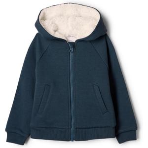 Amazon Essentials x Sofia Grainge Unisex Toddlers and Babies' Zip Hoodie Sweatshirt (0-3 Months, Dark Navy)
