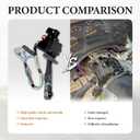 New Upgrade 2330814 Multi-Function Switch Compatible with 95-00 Tahoe, Blazer, Suburban K1500 - Combination with Turn Signal, Wiper, Washers, Hazard Switch, Cruise Control, Durable Materials