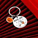 VANLOVEMAC Boo Basket Stuffers for Women Men Funny Halloween Ghost Keychain Halloween Themed Gifts for Him Her Spooky Basket Stuffers for Girls Boys Boo Jee Keychain Christmas Stocking Stuffer