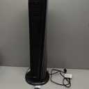 Vornado 143 Whole Room Air Circulator Tower Fan with Timer and Remote Control, 29", Black