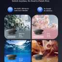 TORRAS Smart Car Air Fresheners Diffuser, The First App Control Car Freshener, Solar & USB-C Charging, Auto ON/Off, Cherry Blossom & White Musk, Lasts Up to 6 Months, CF20 Pro Fragrance Diffuser